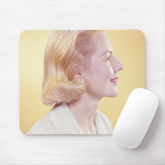 Blonde Frau Mousepad (Mit Mouse)
