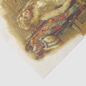 Blonde Girl im Bereich Neugier Seidenpapier (Ausschnitt)