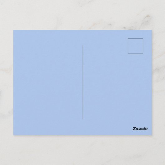 Blonde Girl mit Dackel Puppy Postkarte (Rückseite)