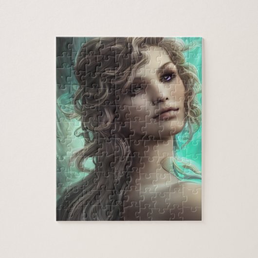 Blonde Goddess Jigsaw Puzzle (Vertikal)