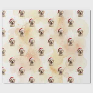 Blonde Golden Retriever 1 Geschenkpapier