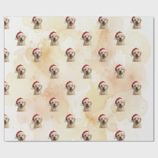 Blonde Golden Retriever 1 Geschenkpapier