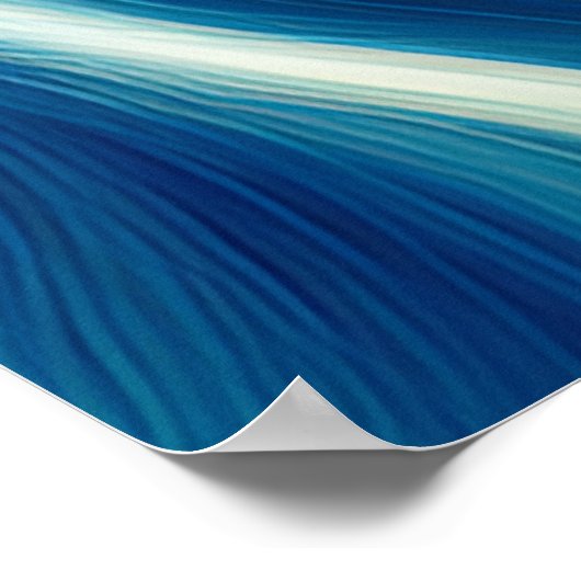 Blonde Hairs Blue Mit Augen Bombshell Poster (Ecke)