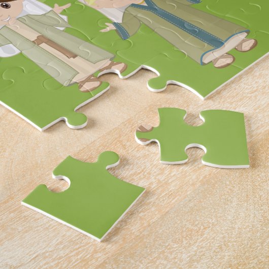 Blonde He is Riser Oster Puzzle (Seite)