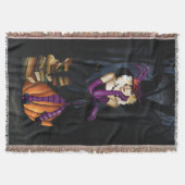 Blonde Hexch Pumpkin Lila Decke (Vorderseite)