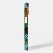 BLONDE IN RED Beauty Fashion Wasserfarbe Case-Mate iPhone Hülle (Rückseite / Rechts)