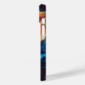 BLONDE IN RED Beauty Fashion Wasserfarbe Case-Mate iPhone Hülle (Rückseite / Links)