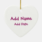 Blonde Kayaker Keramikornament (Hinten)