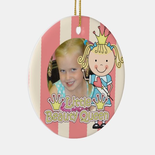 Blonde kleine keramikornament (Rechts)