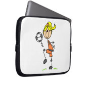 Blonde Laptopschutzhülle (Vorne Rechts)