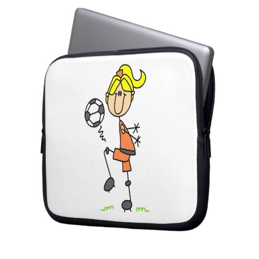 Blonde Laptopschutzhülle (Vorderseite Links)