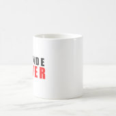 Blonde Liebhaber Kaffeetasse (Mittel)