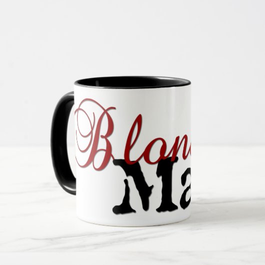 Blonde Mafia! - Tasse (Vorderseite Links)