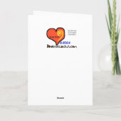 Blonde Male Golfer Grußkarte Karte (Rückseite)