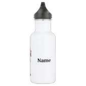 Blonde Male Golfer Personalisierte Wasserflasche (Rechts)
