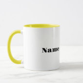 Blonde Male Tennis Player Tasse (Links)