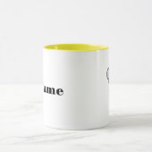 Blonde Male Tennis Player Tasse (Zentrum)