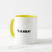 Blonde Male Tennis Player Tasse (Vorderseite Links)