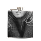 Blonde Mannequin Flachmann (Vorderseite)