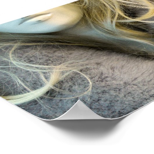 Blonde Mannequin Poster (Ecke)