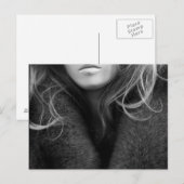 Blonde Mannequin Postkarte (Vorne/Hinten)