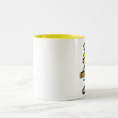 Blonde männliche besonders anzufertigen zweifarbige tasse (Mittel)