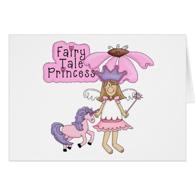 Blonde Märchen-Prinzessin (Vorderseite (Horizontal))