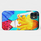 blonde Meerjungfrau Case-Mate iPhone Hülle (Rückseite (Horizontal))