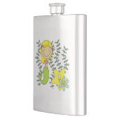 Blonde Meerjungfrau Flachmann (Links)