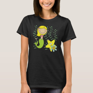 Blonde Meerjungfrau T-Shirt