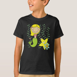 Blonde Meerjungfrau T-Shirt