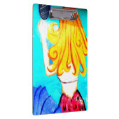 blonde Meerjungfrau-Zwischenwand Klemmbrett (Rechts)