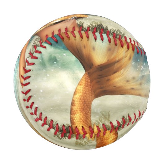 Blonde Mermaid Baseball (Vorderseite Links)