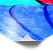 Blonde Mermaid-Foto Fotodruck (Ecke)