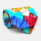 blonde Mermaid-Krawatte Krawatte (Gerollt)