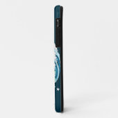 Blonde Mermaid Moon Fantasy Art Deco Case-Mate iPhone Hülle (Hinten/Links)
