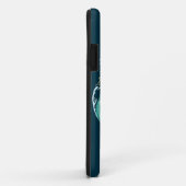 Blonde Mermaid Moon Fantasy Art Deco Case-Mate iPhone Hülle (Hinten/Rechts)