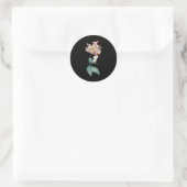 Blonde Mermaid Sticker (Tasche)