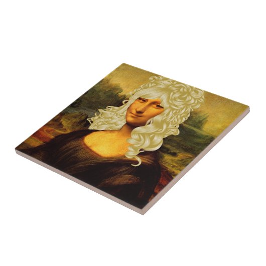 Blonde Mona Lisa Fliese (Seite)