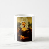 Blonde Mona Lisa Kaffeetasse (Mittel)
