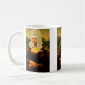 Blonde Mona Lisa Kaffeetasse (Links)