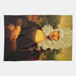 Blonde Mona Lisa Küchentuch