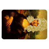 Blonde Mona Lisa Magnet (Horizontal)