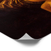 Blonde Mona Lisa Poster (Ecke)