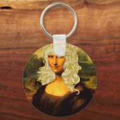 Blonde Mona Lisa Schlüsselanhänger (Vorderseite)