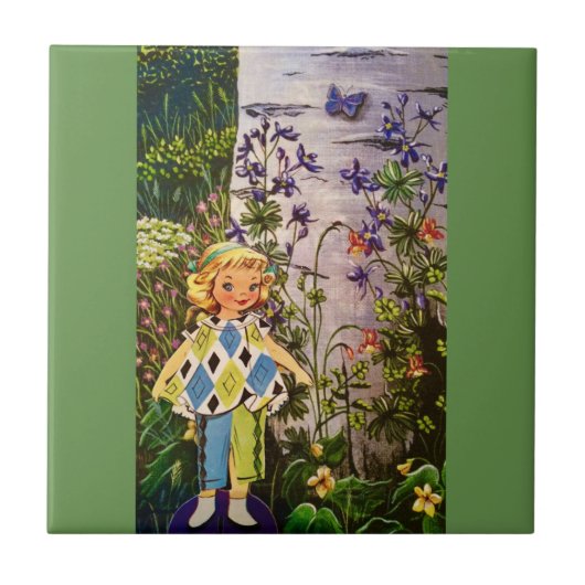 Blonde Nature Hiker Fliese (Vorderseite)