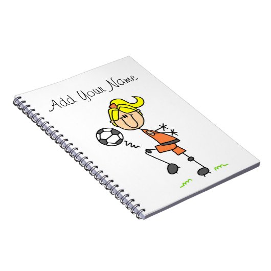 Blonde Notizblock (Rechte Seite)