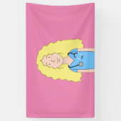Blonde Nurse Banner (Vertikal)