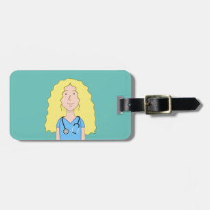 Blonde Nurse Gepäckanhänger