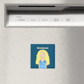 Blonde Nurse Magnet (In Situ (Geschirrspüler))